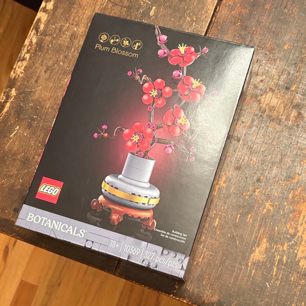 LEGO Botanicals Plum Blossom Set - Red and Pink